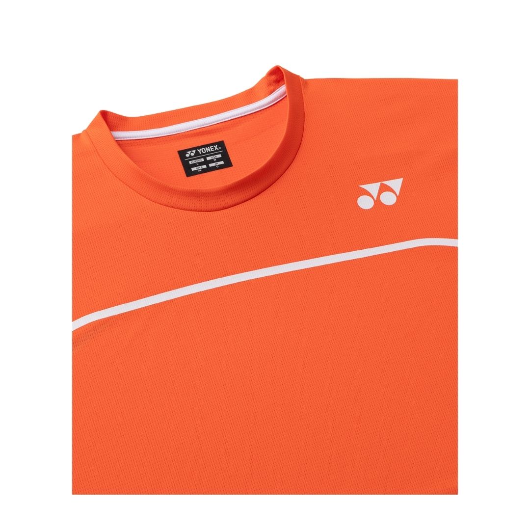 Yonex Crew Neck Shirt 10726CYO (Cyber Orange)