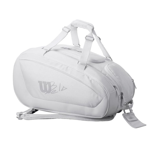 Wilson Bela Super Tour Padel Bag (White)
