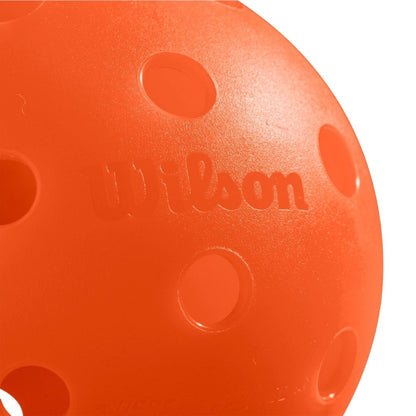 Wilson TRU 32 Indoor Pickleballbolde (3-pak, Orange)