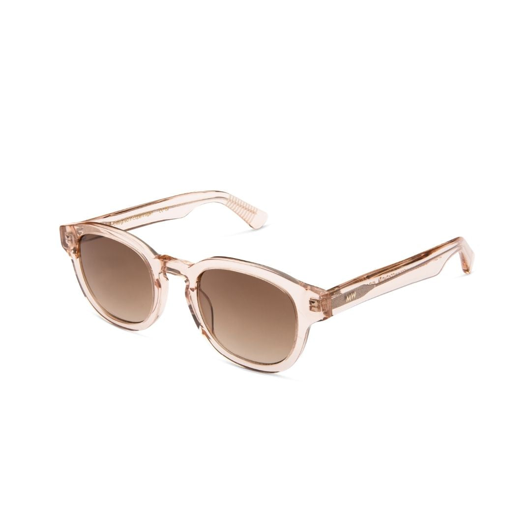 MessyWeekend Bille Solbriller (Peach Gradient Brown)