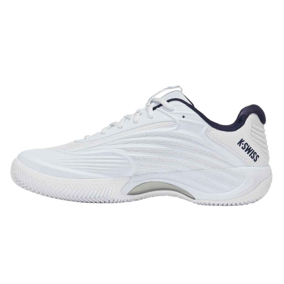K-Swiss Hypercourt Express 3 Clay Men (White/Peacoat/Silver)
