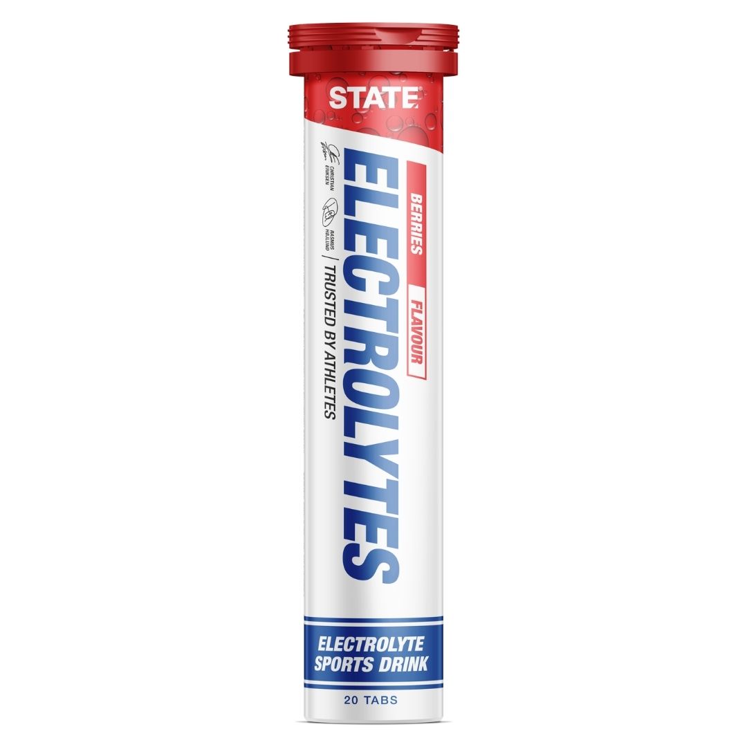 Polyoler State Elektrolytter Bærsmag (1 rør med 20 tabletter) – Racketlife