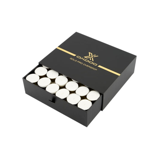 Oxdog Gold Pro Overgrips 60 pack White