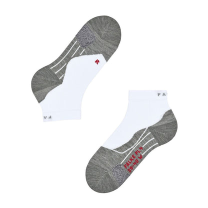Falke PL4 Short Women Padelstrømper (1 par, White Mix)