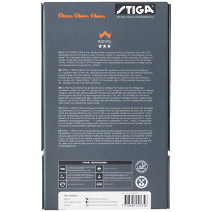 Stiga Royal 3-stjernet WRB Bordtennisbat
