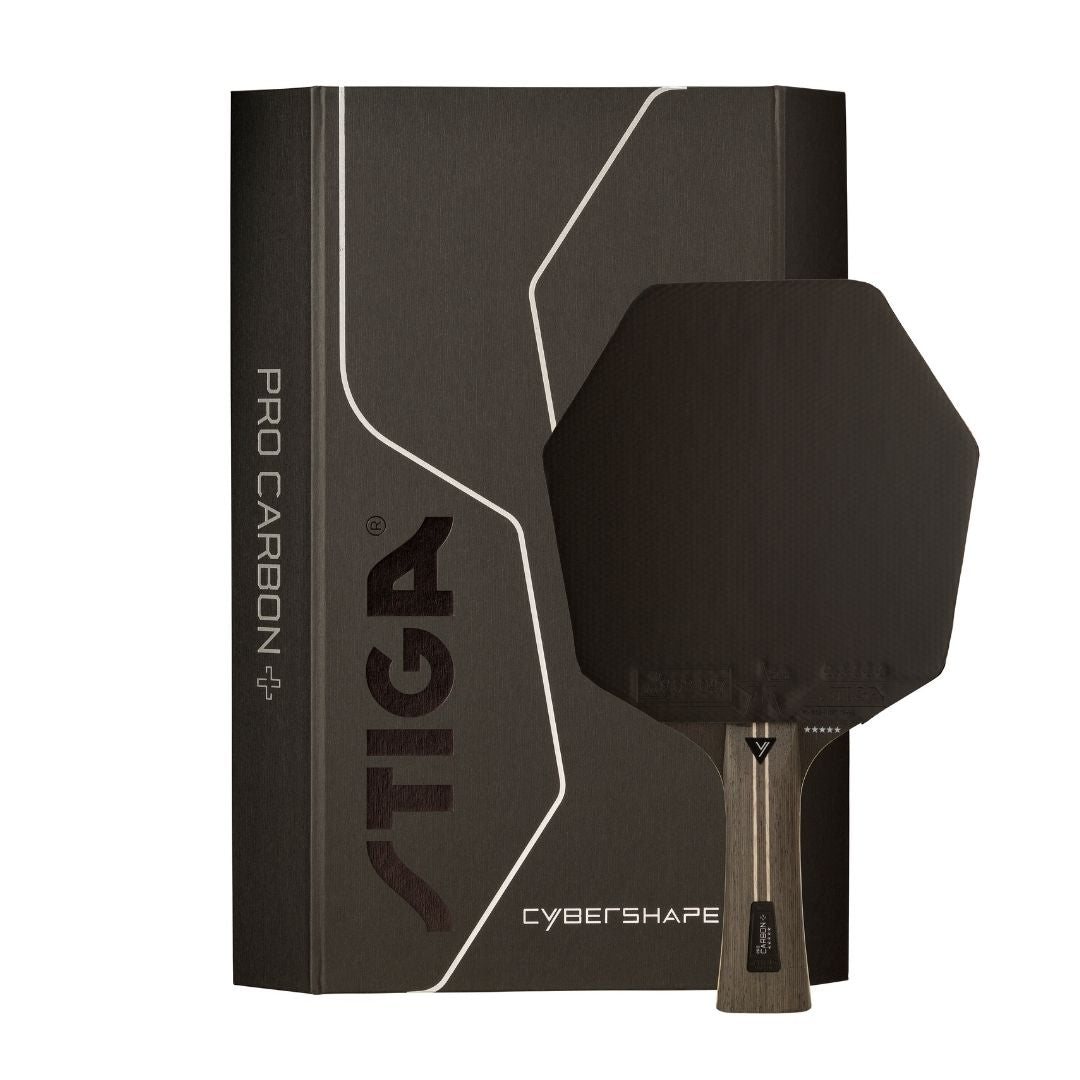 Stiga Pro Carbon Plus Cybershape 5-stjernet Bordtennisbat