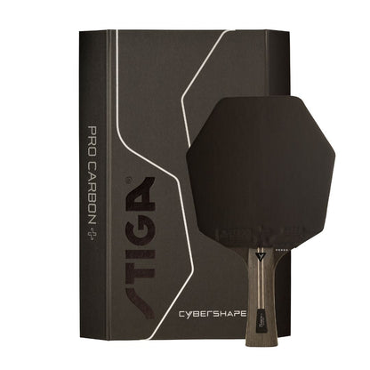 Stiga Pro Carbon Plus Cybershape 5-stjernet Bordtennisbat