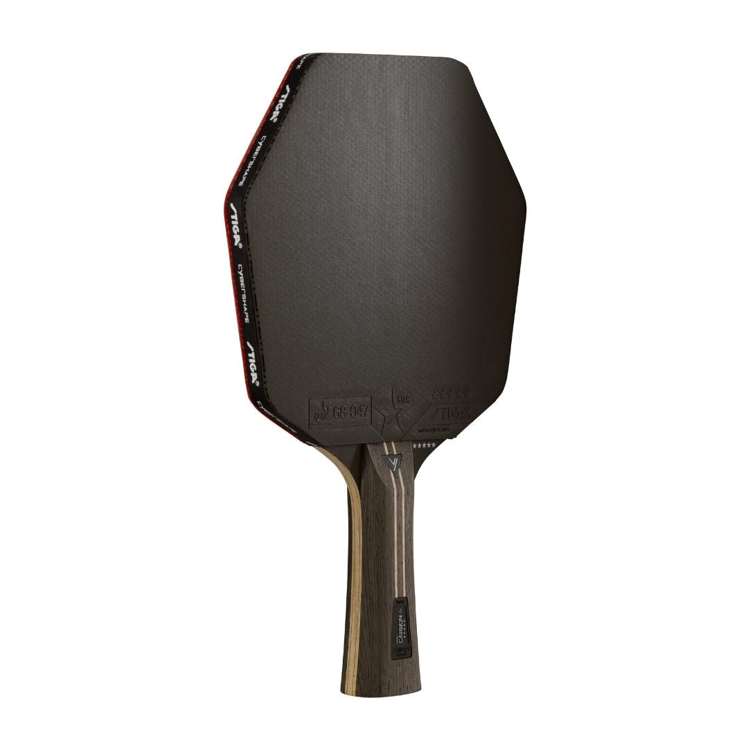 Stiga Pro Carbon Plus Cybershape 5-stjernet Bordtennisbat