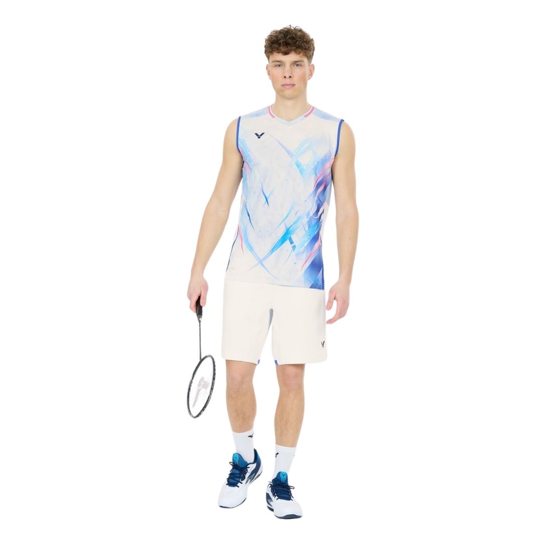 Victor R-60201 Lee Zii Jia Shorts (White) - Racketlife.dk