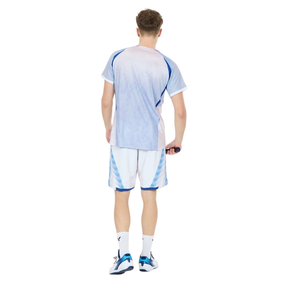 Victor T-60004 Lee Zii Jia T-shirt (Aquarius) - Racketlife.dk