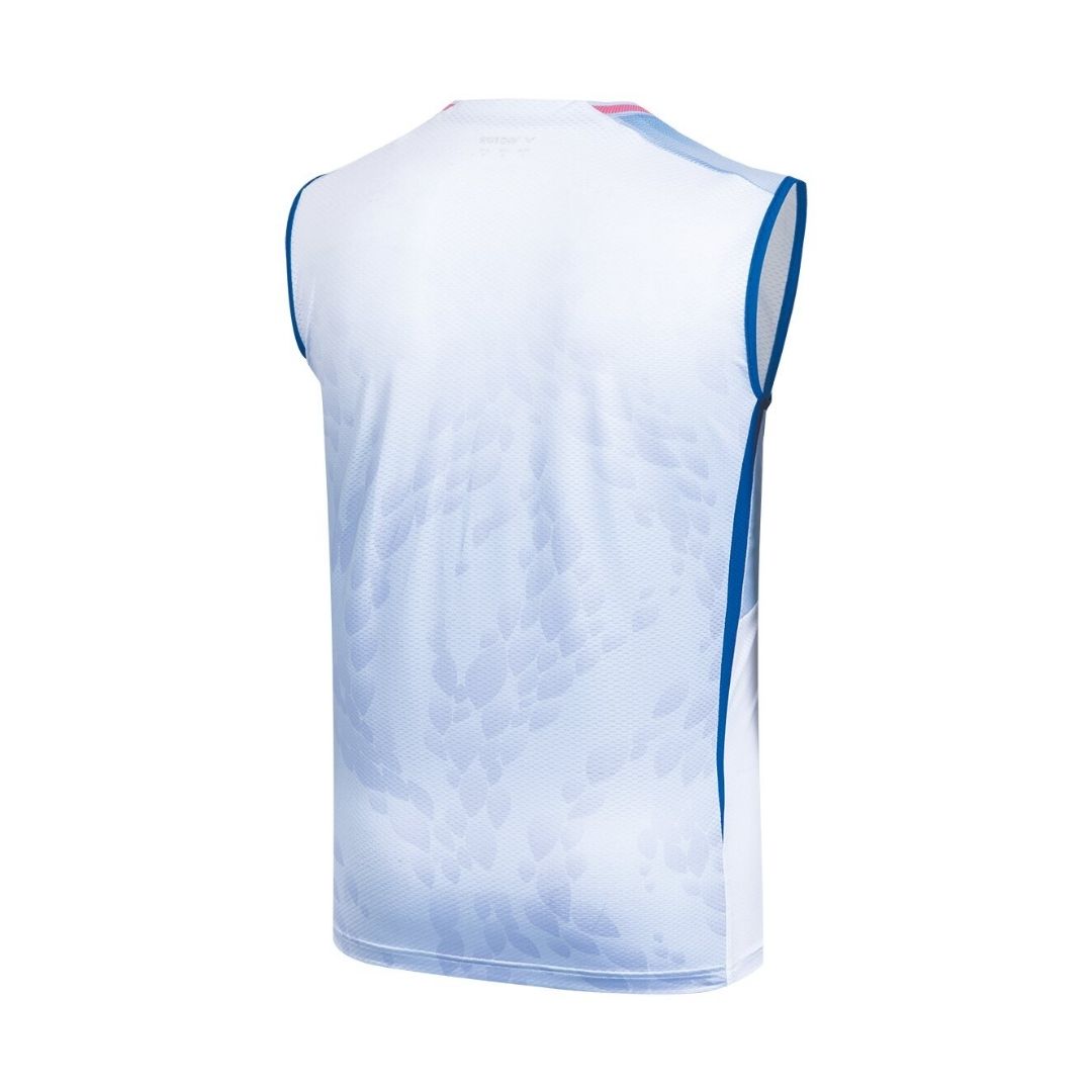 Victor T-60005 Lee Zii Jia Sleeveless T-shirt (Aquarius) - Racketlife.dk