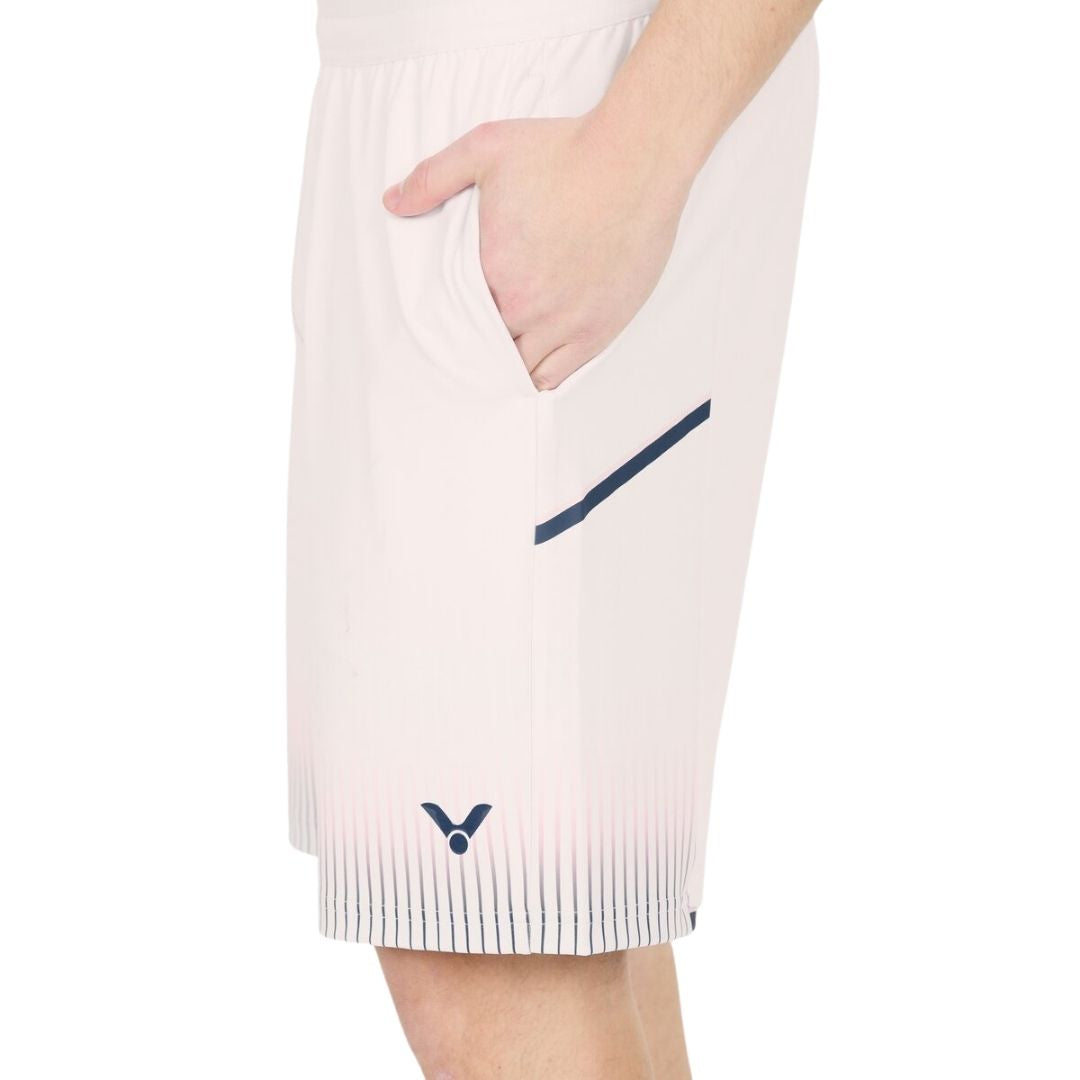 Victor R-60202 Jonatan Christie Shorts (White) - Racketlife.dk