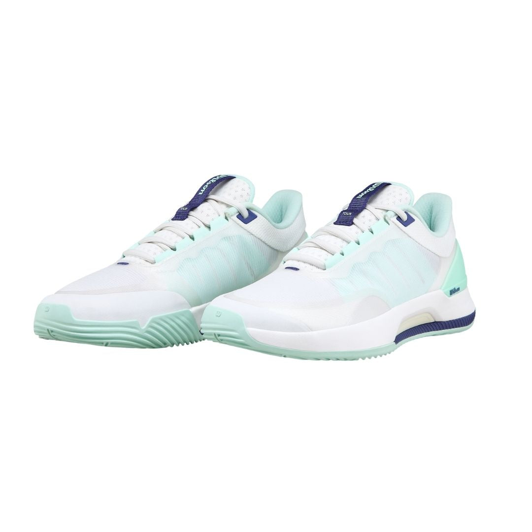 Wilson Intrigue Tour Women Padel (White/Bay/Skipper Blue)