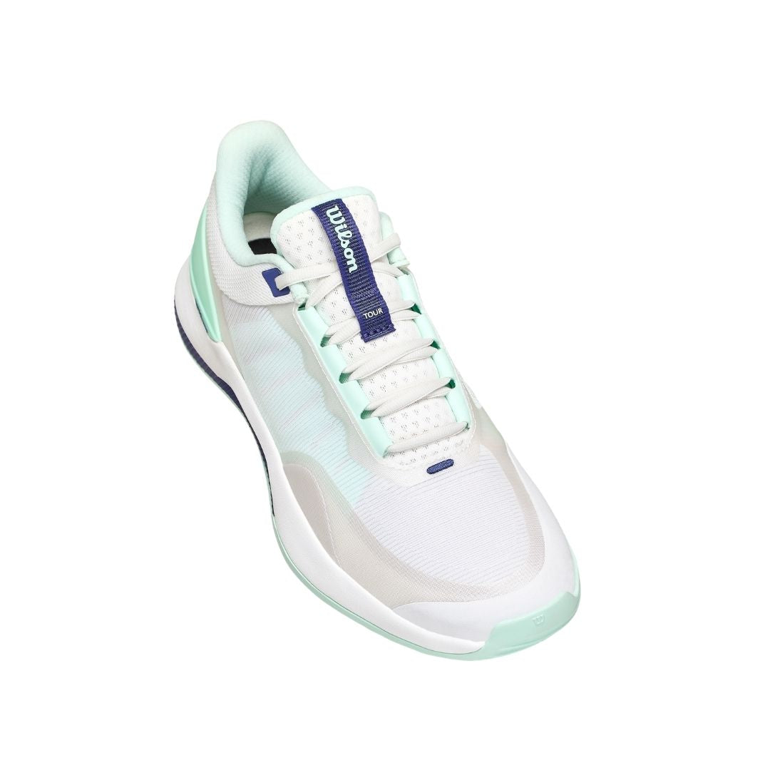 Wilson Intrigue Tour Women Padel (White/Bay/Skipper Blue)