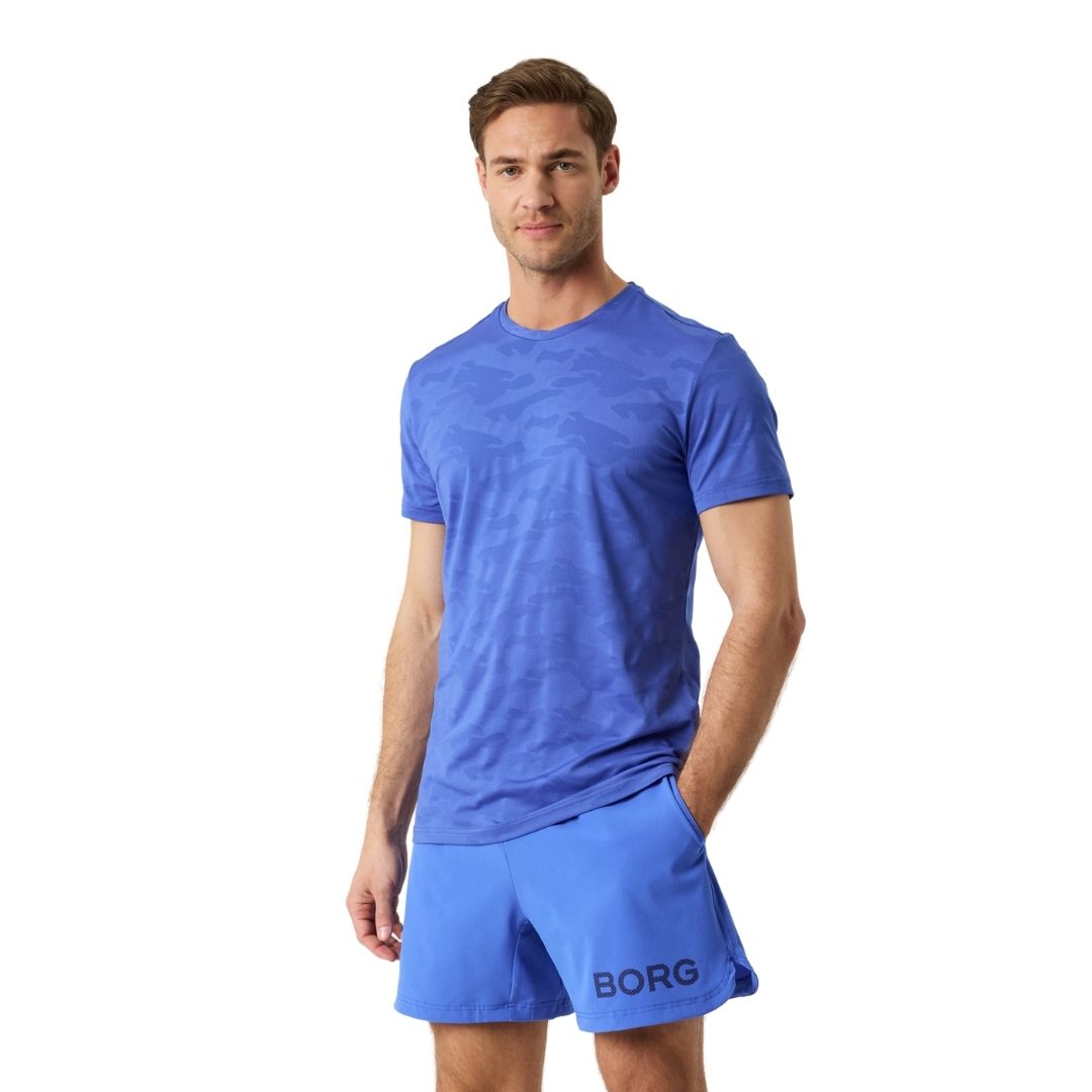 Björn Borg Performance T-shirt (Amparo Blue)