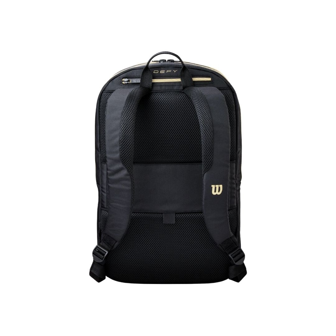 Wilson Defy V1 Padel Backpack (Black/Gold)
