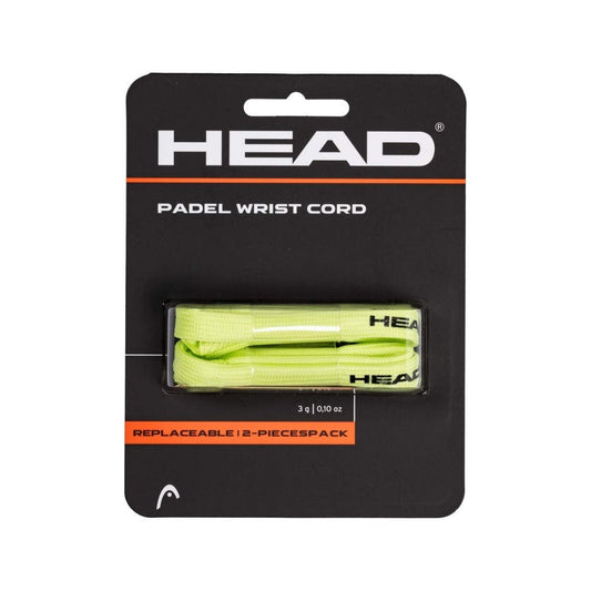 Head Replaceable Padel Cords (2-pak, Luminous Yellow)