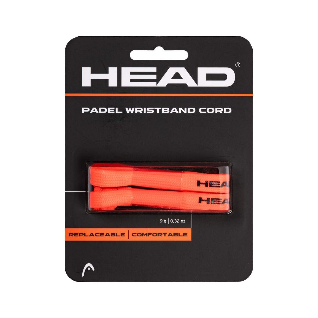 Head Replaceable Padel Cords (2-pak, Solar Red)