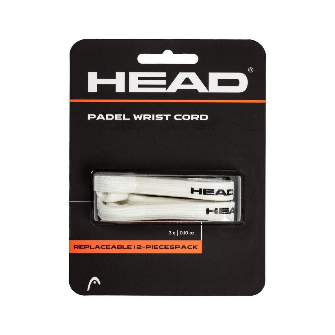 Head Replaceable Padel Cords (2-pak, White)