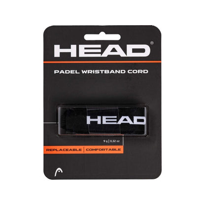 Head Wrist Padel Cord (Black)