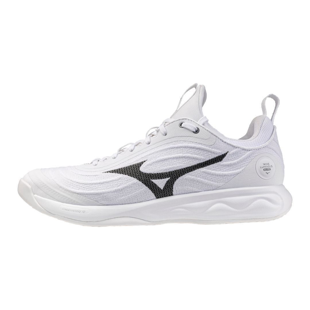 Mizuno Wave Luminous Elite (U) (White/Black/Metallic Gray)