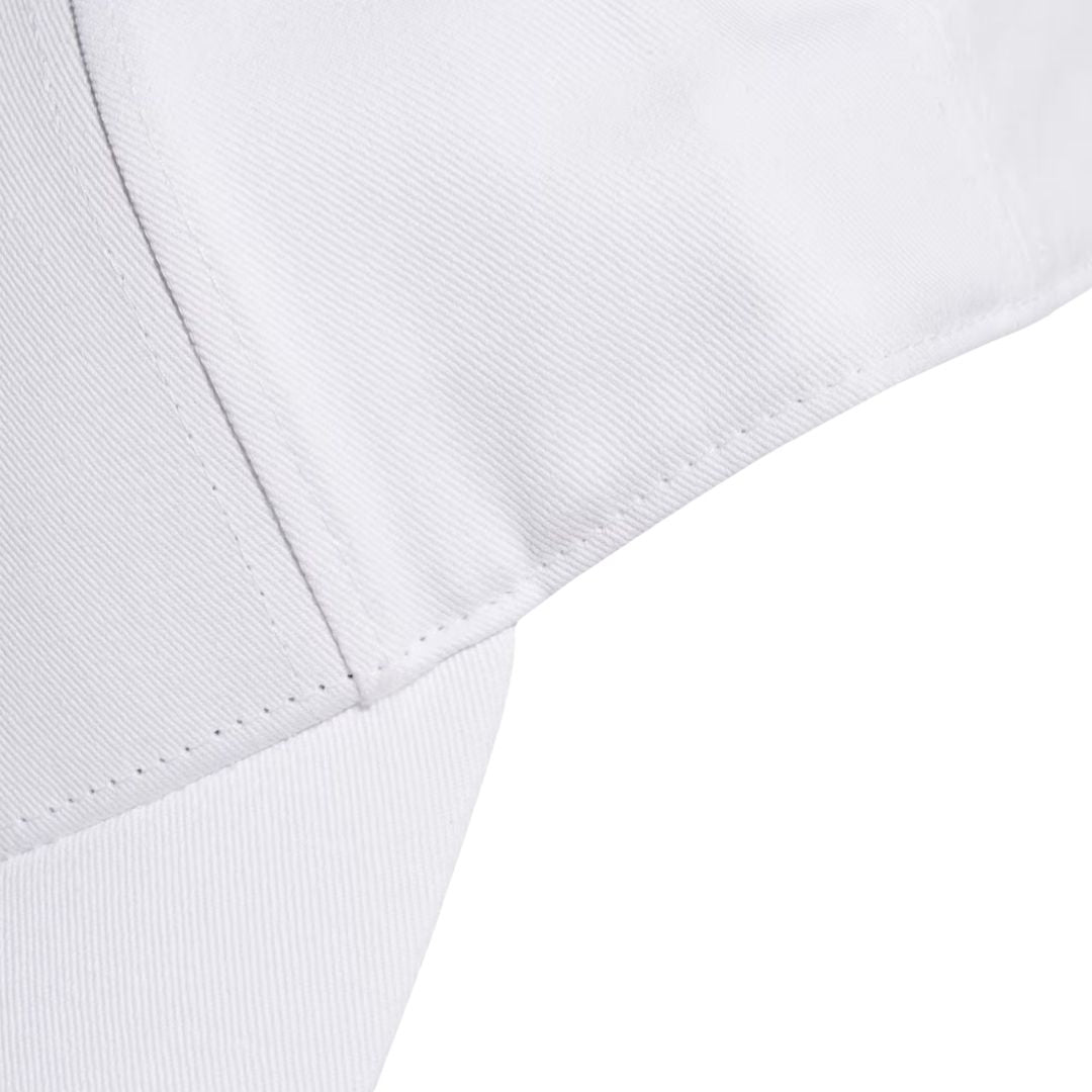Adidas 3-Stripes Baseball Cap (White)