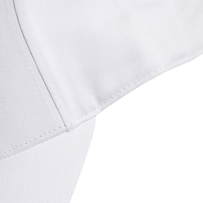 Adidas 3-Stripes Baseball Cap (White)