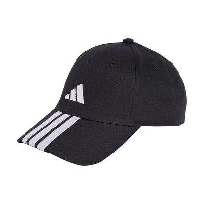 Adidas 3-Stripes Baseball Cap (Black)