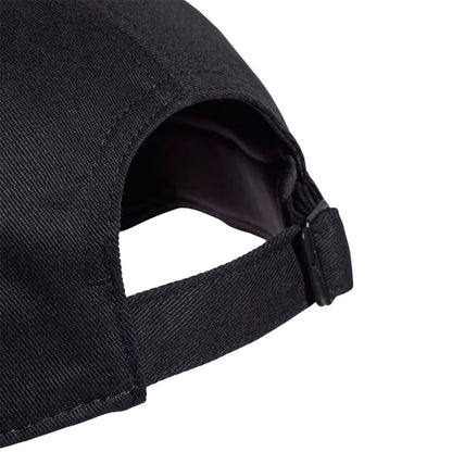 Adidas 3-Stripes Baseball Cap (Black)