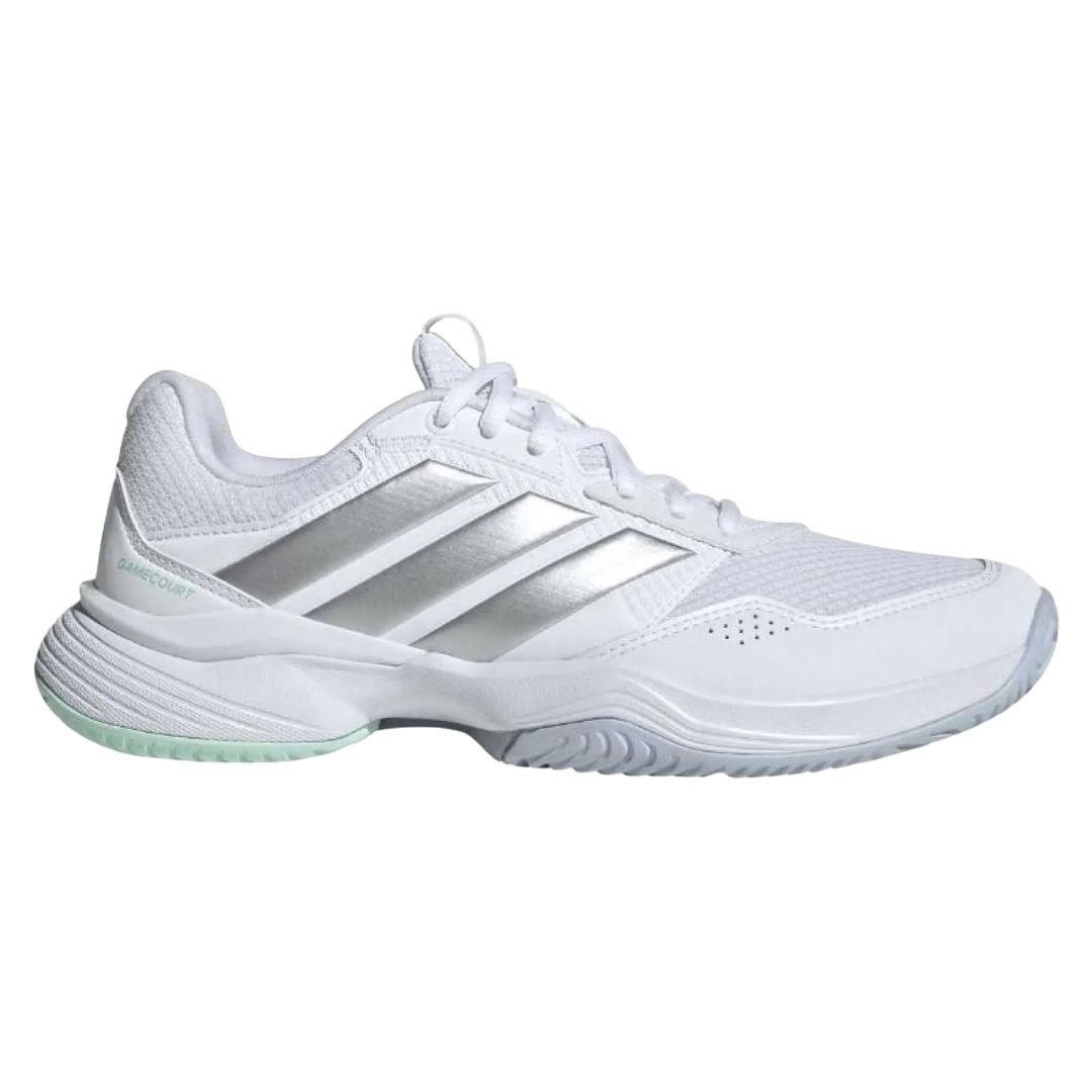Adidas Gamecourt 3 Women (Cloud White/Silver Metallic/Ice Blue)
