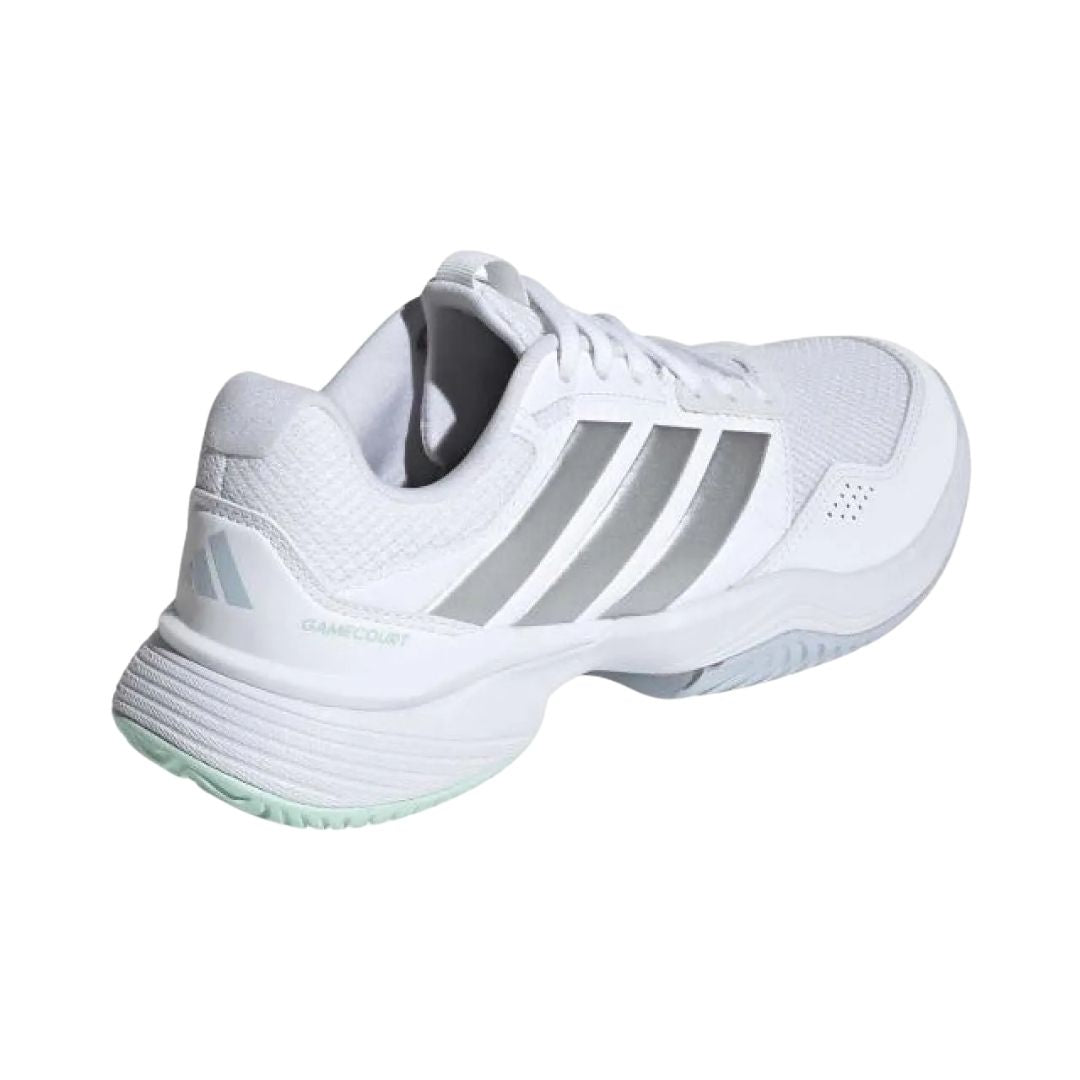 Adidas Gamecourt 3 Women (Cloud White/Silver Metallic/Ice Blue)