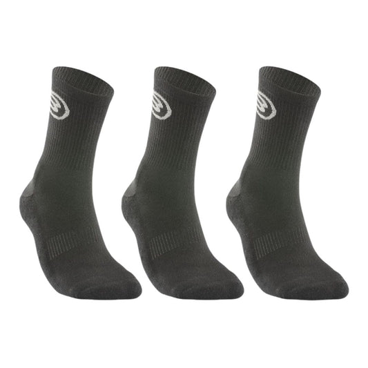 Bullpadel BP262 Padelstrømper (3-pak, Black)