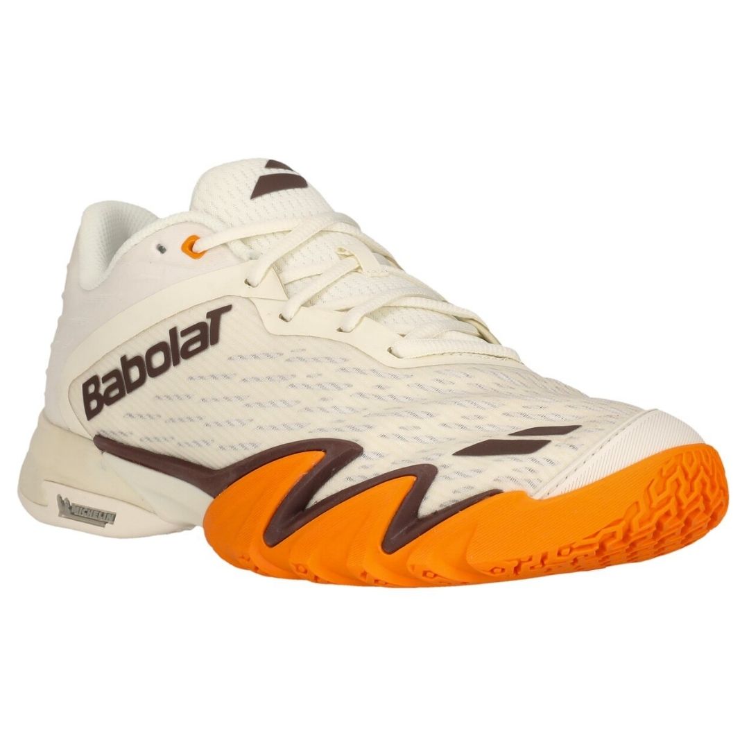 Babolat Jet Premura 3 Men Padelsko (Cream/Orange)