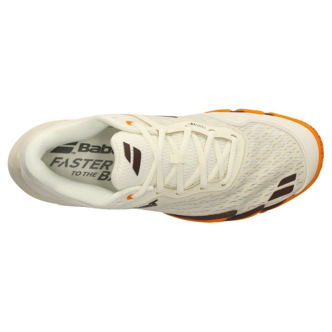 Babolat Jet Premura 3 Men Padelsko (Cream/Orange)