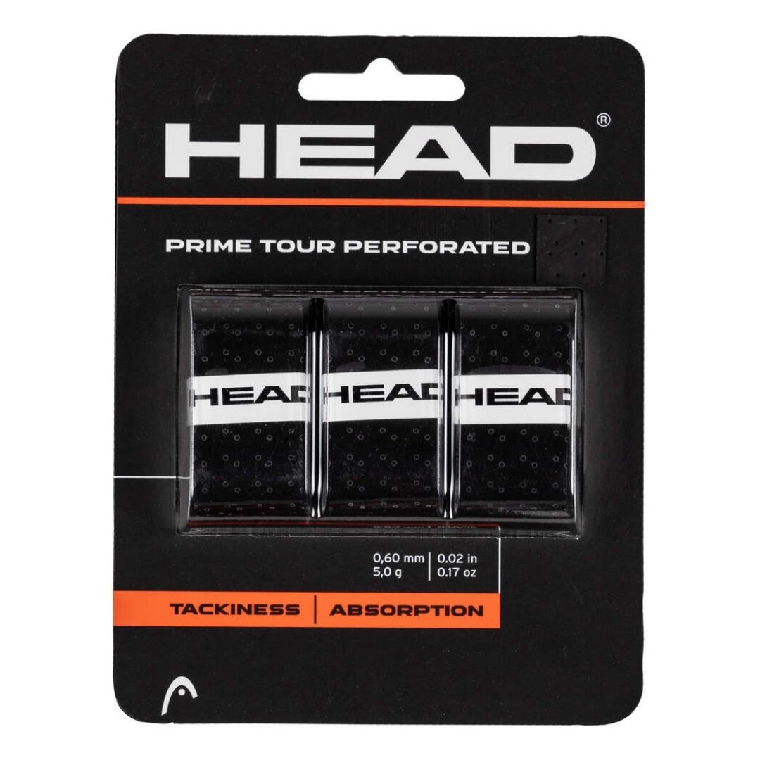 Head Prime Tour Perforated Overgrip (3 stk., Black)