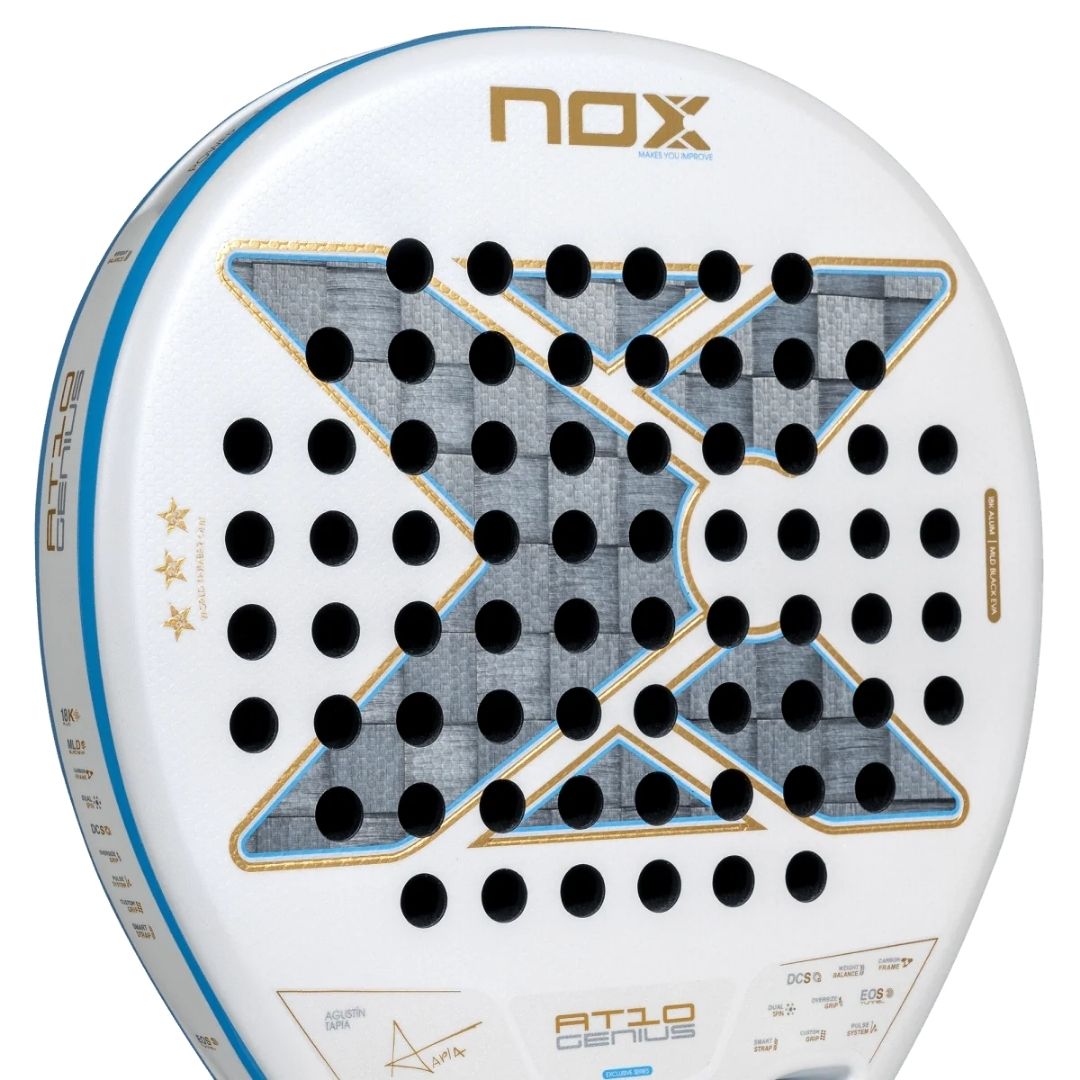 Nox AT10 Genius 18K Alum 2026 Buenos Aires Edition Padelbat