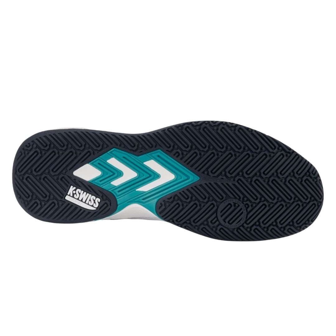 K-Swiss Ultrashot Light Padelsko (White/Carbon/Baltic)