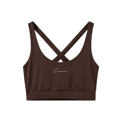 Cuera Oncourt Soft Bra Top (Dark Brown)