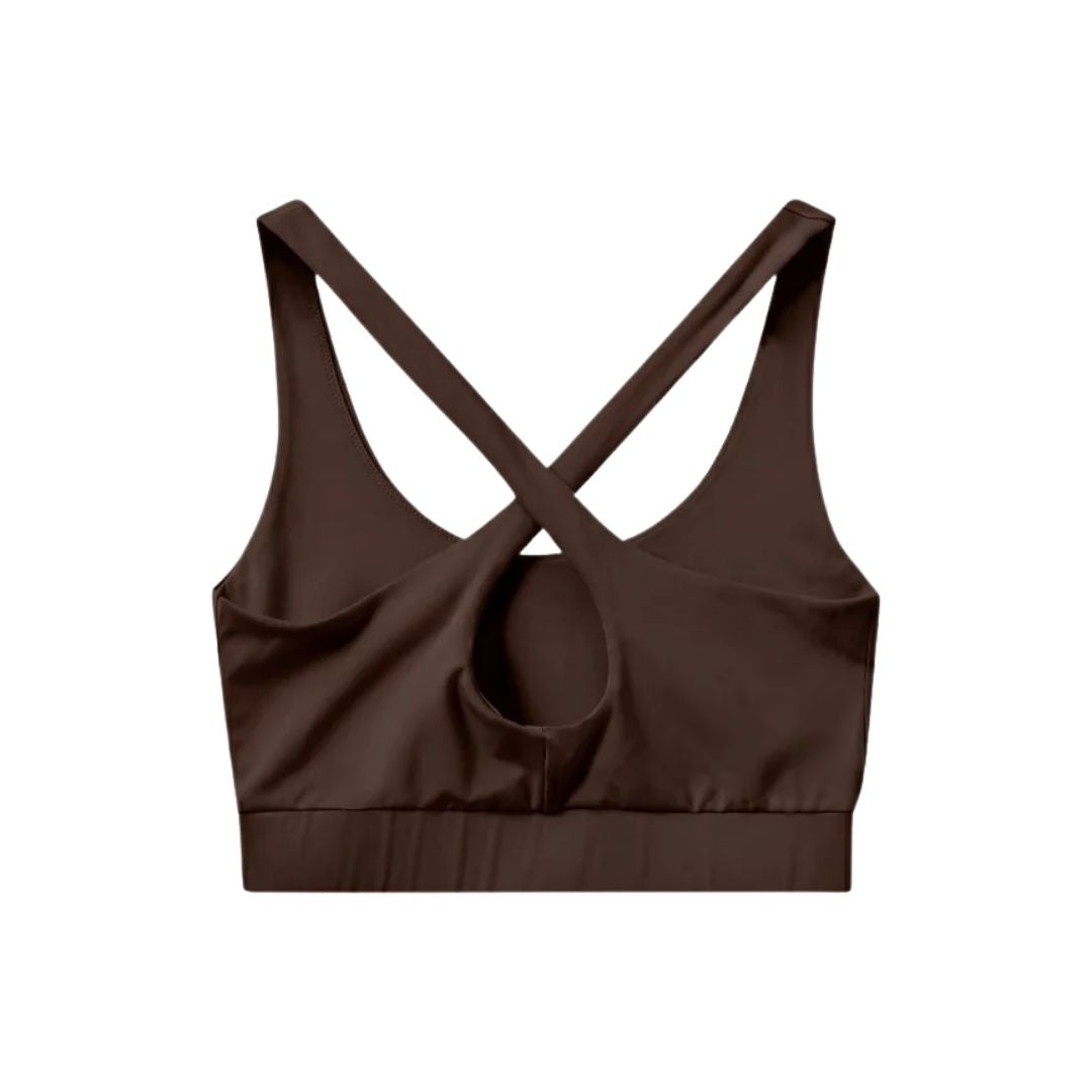 Cuera Oncourt Soft Bra Top (Dark Brown)