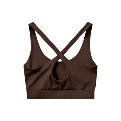 Cuera Oncourt Soft Bra Top (Dark Brown)