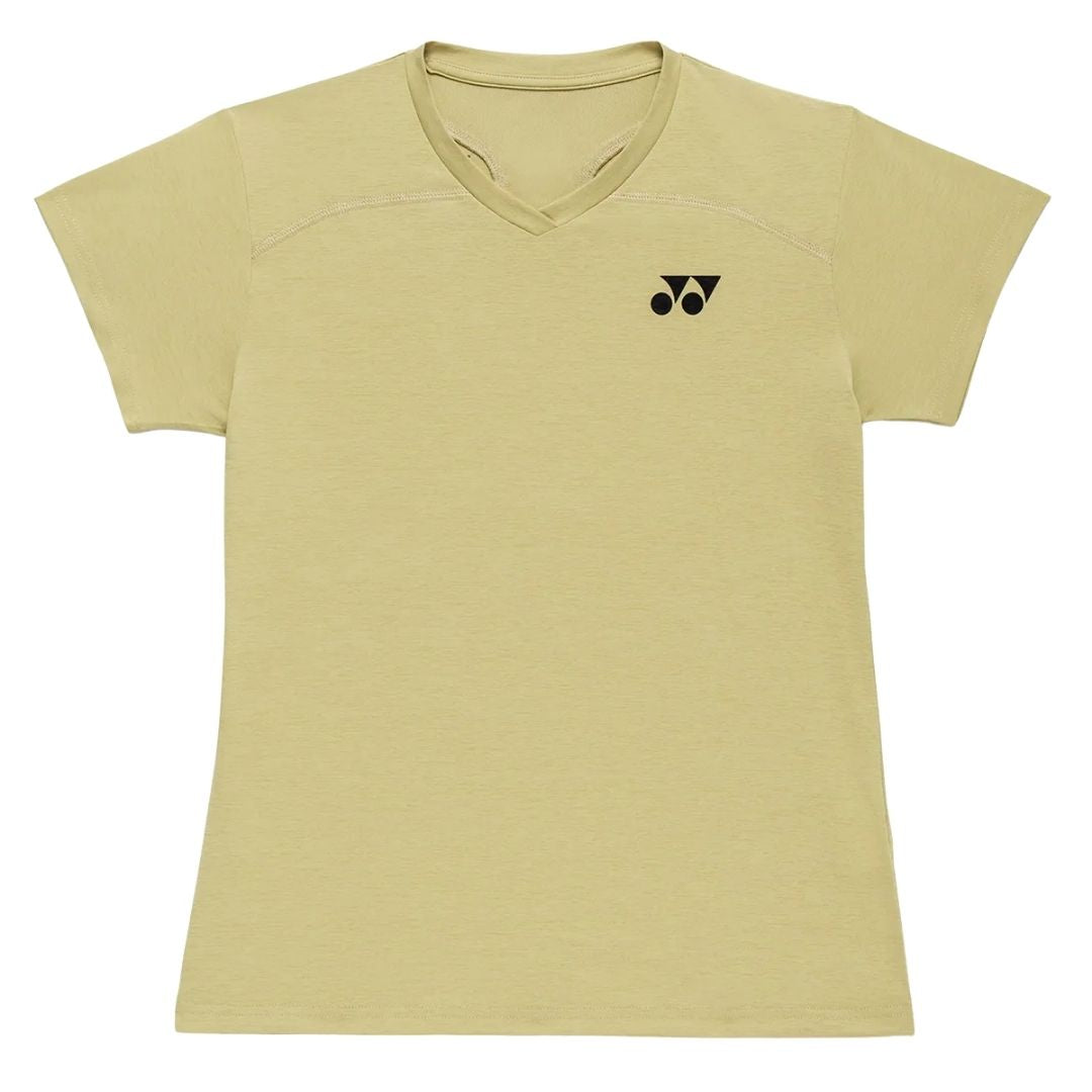Yonex Crew Neck Women 20961 T-shirt (Khaki Beige)