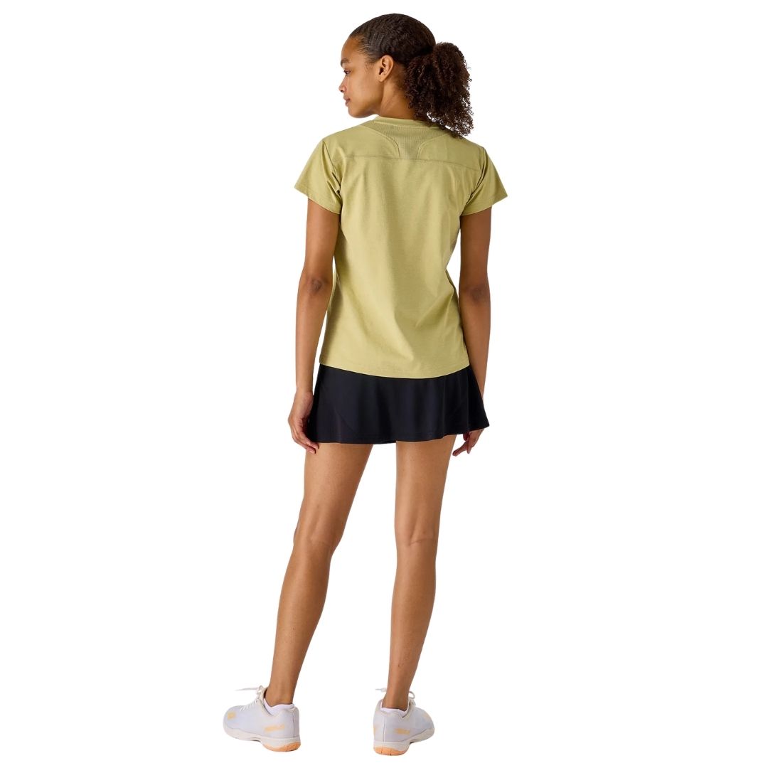 Yonex Crew Neck Women 20961 T-shirt (Khaki Beige)