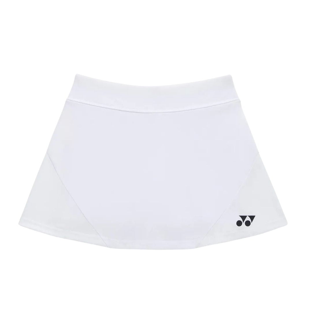 Yonex Junior Skirt (With inner shorts) 26194J (White)