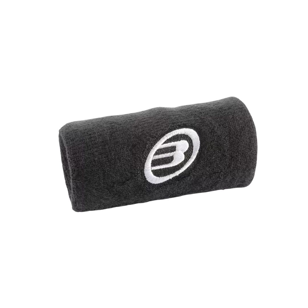 Bullpadel BPMU262 I Wristbands (2-pak, Black/White)