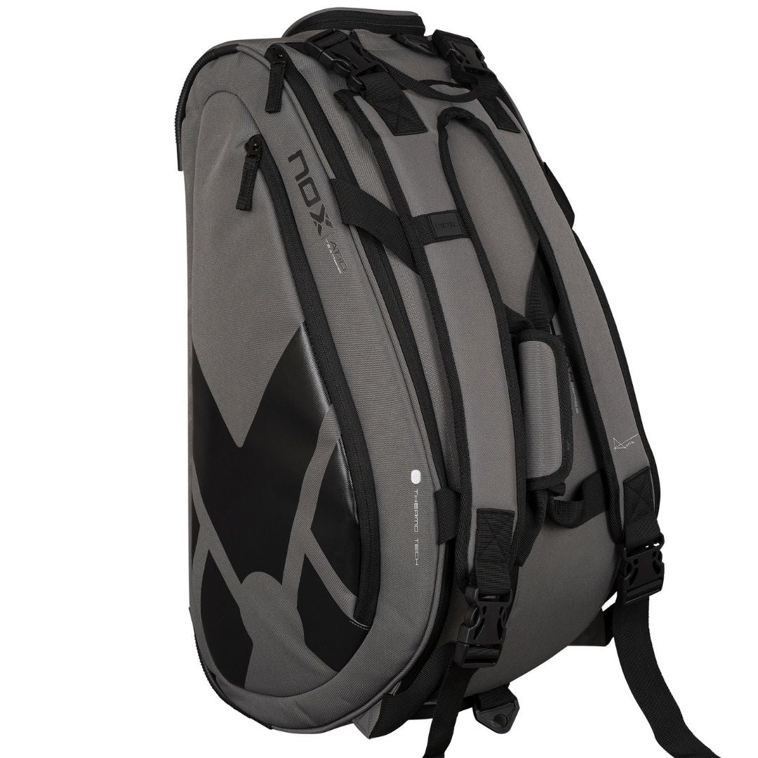 Nox AT10 Team Padeltaske (Grey/Black)