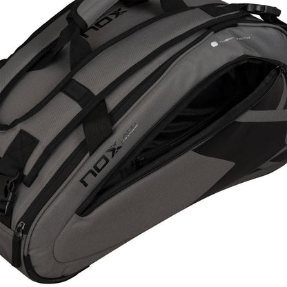 Nox AT10 Team Padeltaske (Grey/Black)