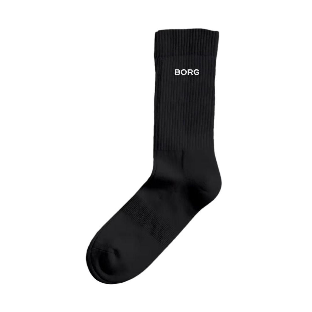 Björn Borg Essential Crew Socks (3-pak, Black)