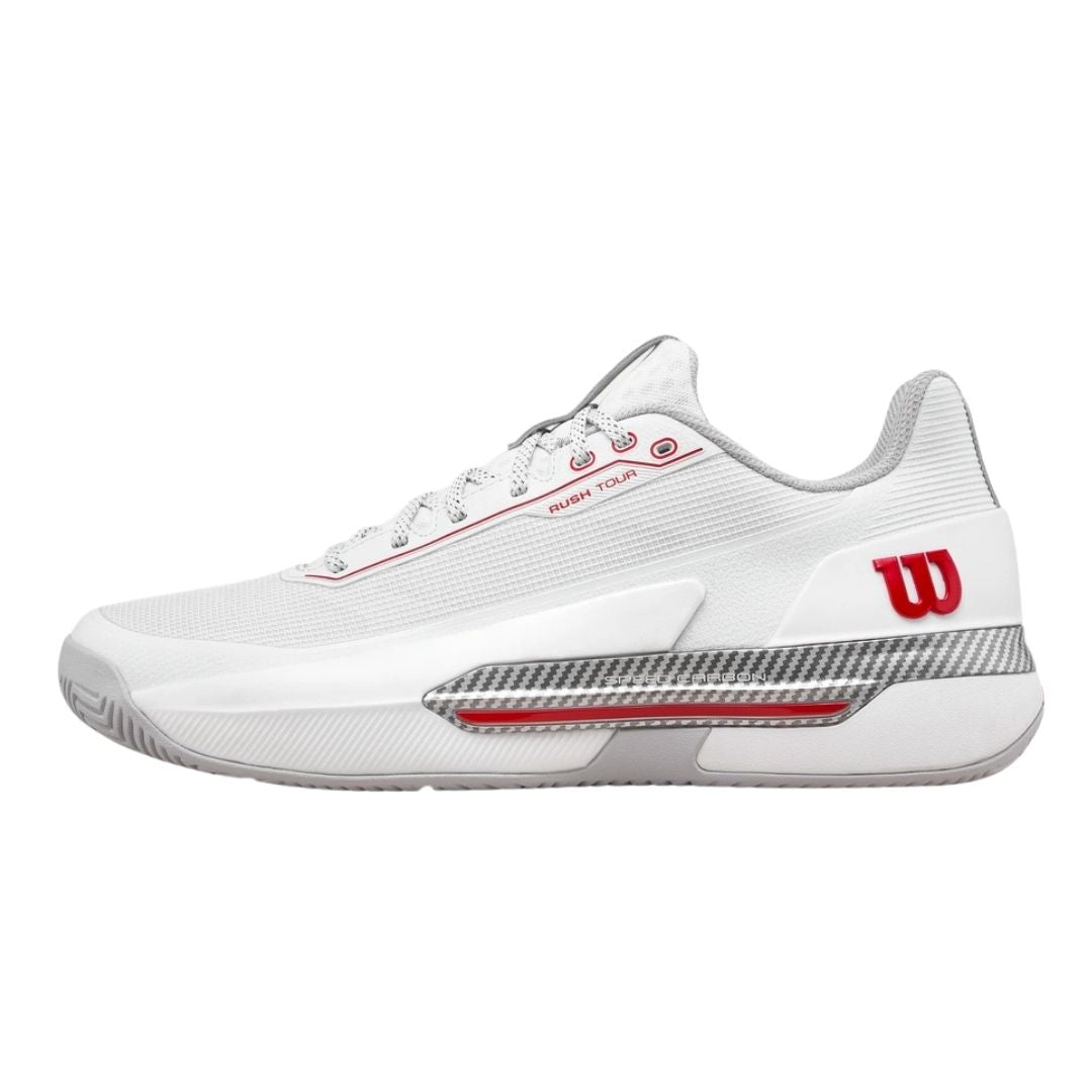 Wilson Rush Tour 5 CTC (Bright White/Wilson Red/Microchip)