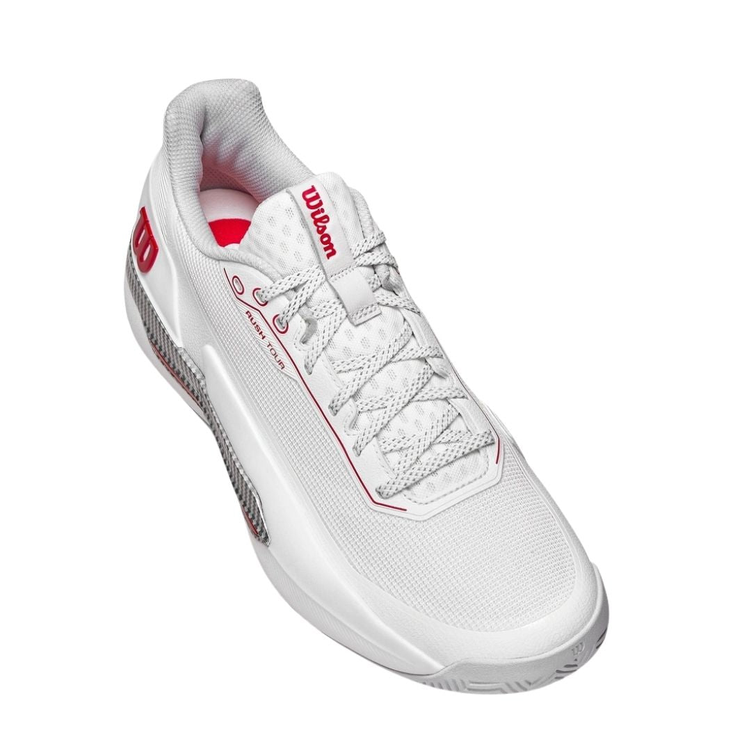 Wilson Rush Tour 5 CTC (Bright White/Wilson Red/Microchip)