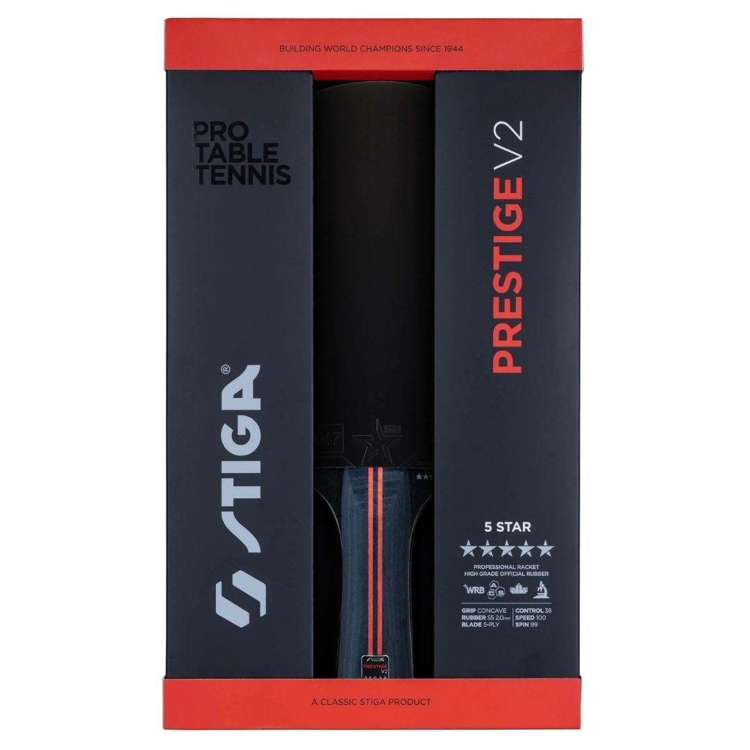 Stiga Prestige V2 5-stjernet Bordtennisbat